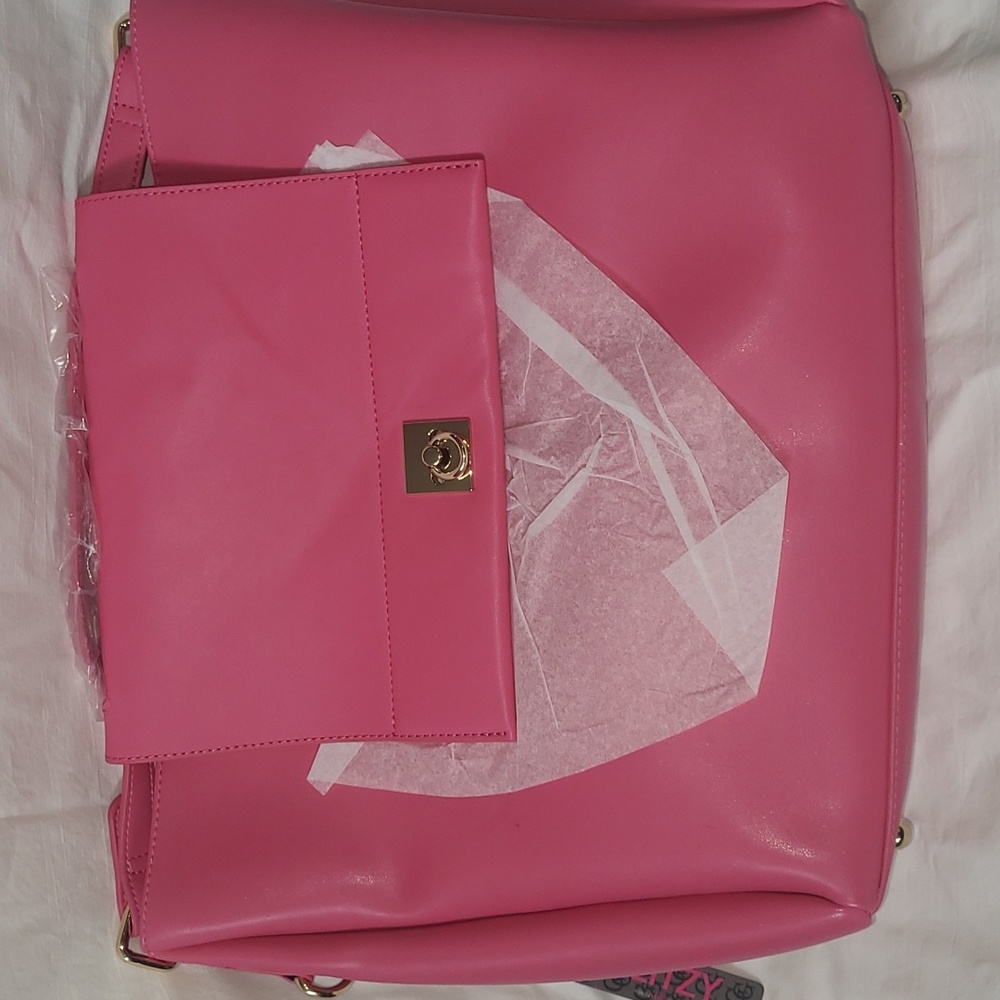 Hot pink Glitzy purse